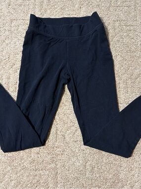 Lands' End Navy Blue Women's Stretch Leggings